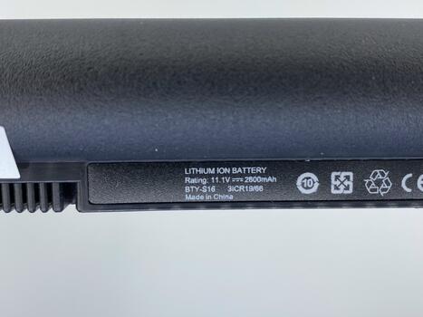 Аккумуляторная батарея для ноутбука MSI BTY-S16 Wind U180 11.1V Black 2200mAh OEM - фото 3