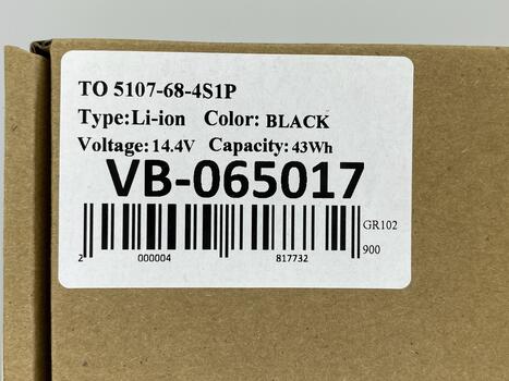 Аккумуляторная батарея для ноутбука Toshiba PA5107U-1BRS Satellite L55 14.4V Black 3000mAh OEM - фото 5