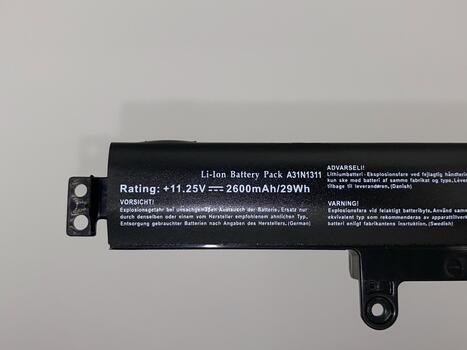 Аккумуляторная батарея для ноутбука Asus A31N1311 X102BA 11.25V Black 2600mAh OEM - фото 3