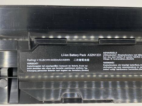 Аккумуляторная батарея для ноутбука Asus A32N1331 P2430U 10.8V Black 4400mAh OEM - фото 3