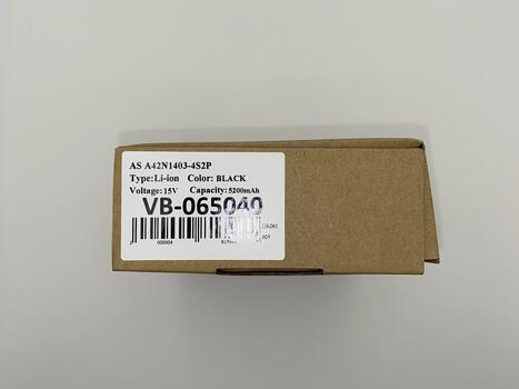 Аккумуляторная батарея для ноутбука Asus A42N1403-4S2P G751 15V Black 5200mAh OEM - фото 5