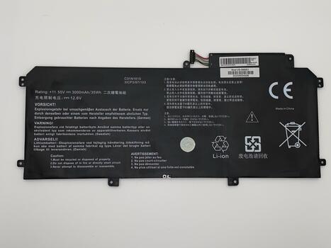 Аккумуляторная батарея для ноутбука Asus C31N1610 ZenBook UX330 11.55V Black 3000mAh OEM