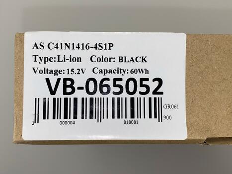 Аккумуляторная батарея для ноутбука Asus C41N1416 ZenBook Pro UX501VW 15.2V Black 3950mAh OEM - фото 5