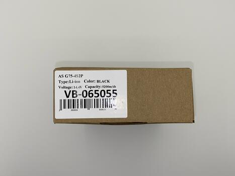 Аккумуляторная батарея для ноутбука Asus A42-G75 G75 14.4V Black 5200mAh OEM - фото 5
