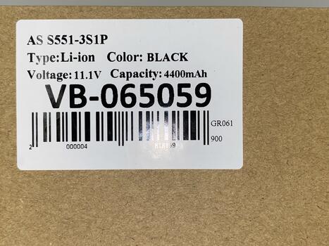 Аккумуляторная батарея для ноутбука Asus C31-S551 S551 11.1V Black 5200mAh - фото 5