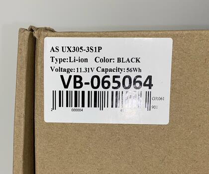 Аккумуляторная батарея для ноутбука Asus C31N1428 UX305 11.31V Black 4950mAh OEM - фото 5