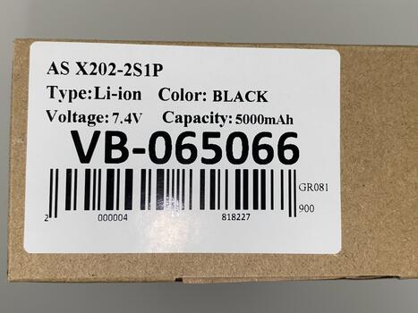 Аккумуляторная батарея для ноутбука Asus C21-X202 X202 7.4V Black 5000mAh OEM - фото 5
