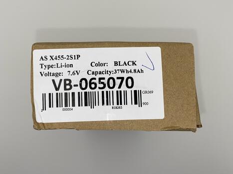Аккумуляторная батарея для ноутбука Asus C21N1401 X455 7.6V Black 4868mAh OEM - фото 5