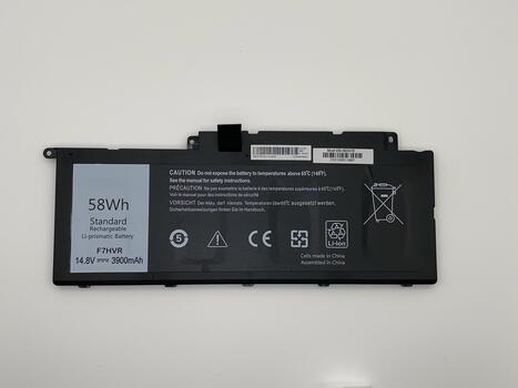 Аккумуляторная батарея для ноутбука Dell F7HVR Inspiron 15-7537 14.8V Black 3900mAh OEM