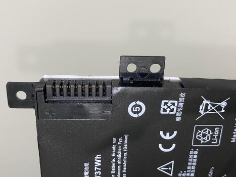 Аккумуляторная батарея для ноутбука Asus C21N1401 X455 7.6V Black 4868mAh OEM - фото 4