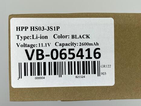 Аккумуляторная батарея для ноутбука HP HS03 Pavilion 256 G4 10.8V Black 2600mAh OEM - фото 5