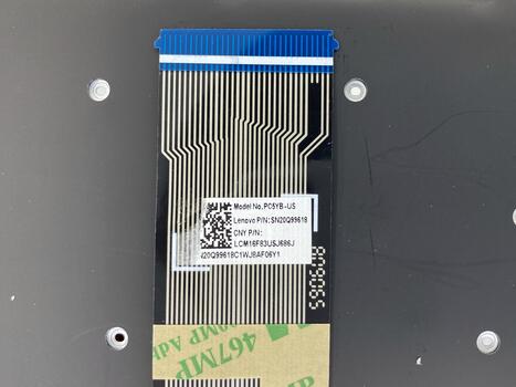 Клавиатура для ноутбука Lenovo Legion (Y520, Y520-15IKB) Black с подсветкой (White Light), (No Frame), RU - фото 3