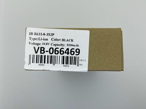Аккумуляторная батарея для ноутбука Lenovo 42T5262 ThinkPad R61 10.8V Black 5200mAh OEM - фото 5