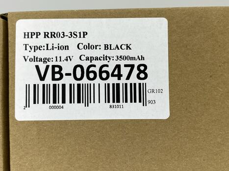 Аккумуляторная батарея для ноутбука HP RR03XL ProBook G4 440 11.4V Black 3500mAh OEM - фото 5