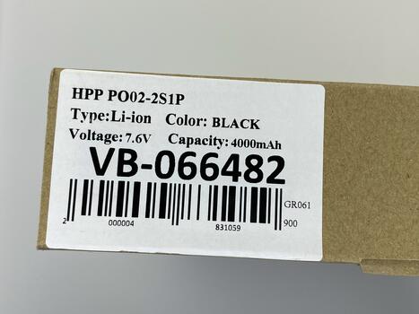 Аккумуляторная батарея для ноутбука HP PO02XL Stream 11-R 7.4V Black 4800mAh OEM - фото 5