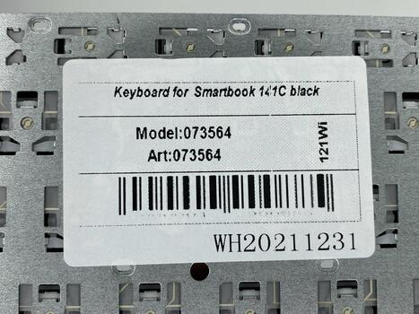 Клавиатура для ноутбука Prestigio SmartBook (141C) Black, (No Frame), RU - фото 5