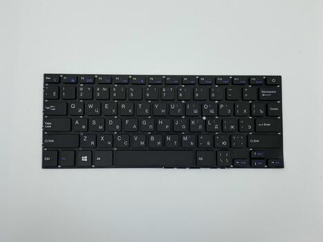 Клавиатура для ноутбука Prestigio SmartBook (141C) Black, (No Frame), RU - фото 2
