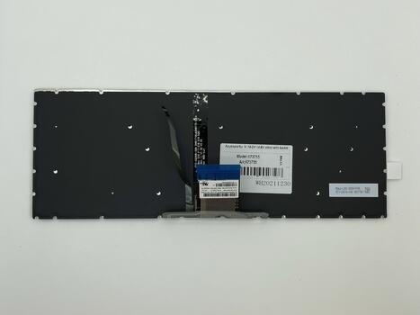 Клавиатура для ноутбука HP Pavilion (13-dk), с подсветкой (Light), Silver, (No Frame) RU