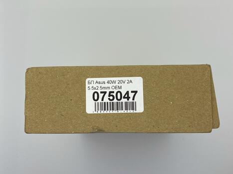 Блок питания для ноутбука Asus 40W 20V 2A 5.5x2.5mm VB-075047 OEM - фото 5