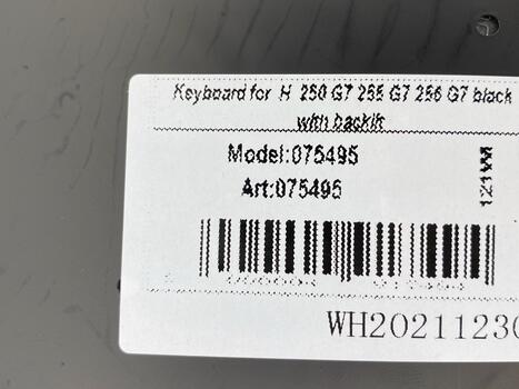 Клавиатура для ноутбука HP 250 G7 с подсветкой (Light), Black, (No Frame), RU - фото 5