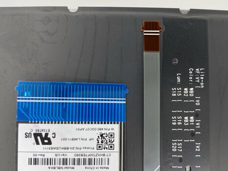 Клавиатура для ноутбука HP 250 G7 с подсветкой (Light), Black, (No Frame), RU - фото 4