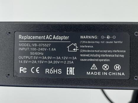 Блок питания для ноутбука HP 45W 15V/3A 5V/2A 12V/3A Type-C VB-075527 OEM - фото 3