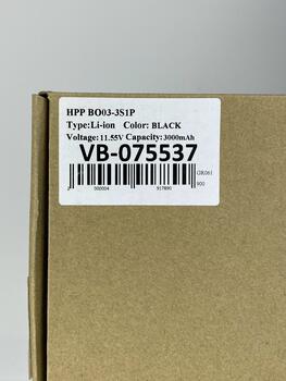 Аккумуляторная батарея для ноутбука HP BO03XL Chromebook 14 11.55V Black 3000mAh OEM - фото 5