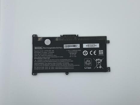 Аккумуляторная батарея для ноутбука HP BK03XL Pavilion X360 11.55V Black 3400mAh OEM