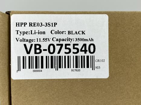Аккумуляторная батарея для ноутбука HP RE03 ProBook 430 G6 11.55V Black 3500mAh OEM - фото 5