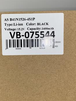 Аккумуляторная батарея для ноутбука Asus B41N1526 S5V 15.2V Black 3400mAh OEM - фото 5