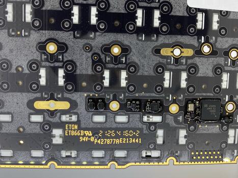 Клавиатура для ноутбука Apple MacBook Pro Retina 13&quot; A1989, (No Frame), RU (плоский Enter) - фото 3