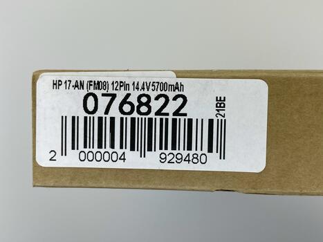 Аккумуляторная батарея для ноутбука HP FM08 Omen 17-AN 12Pin 14.4V Black 5700mAh - фото 5