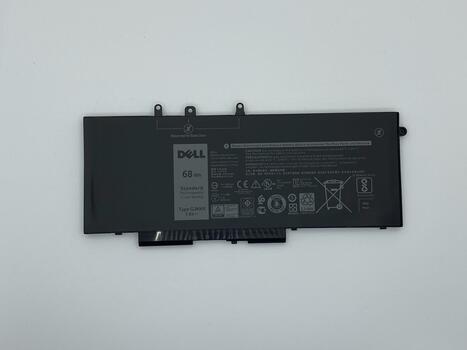 Усиленная аккумуляторная батарея для ноутбука Dell DV9NT Latitude 15 3520 7.6V Black 8500mAh OEM