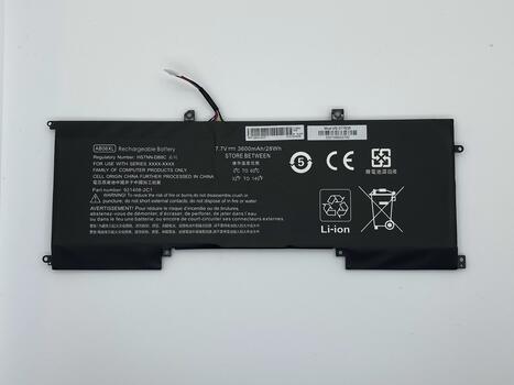 Аккумуляторная батарея для ноутбука HP AB06XL Envy 13-AD023TU 7.7V Black 3600mAh OEM