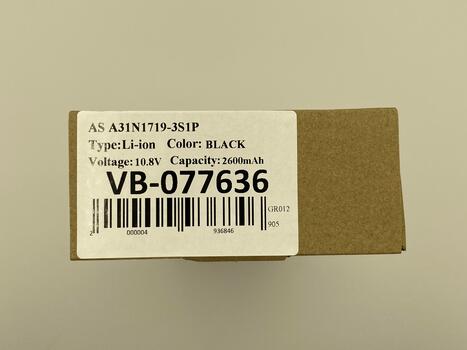 Аккумуляторная батарея для ноутбука Asus A31N1719 X407UA 10.8V Black 2600mAh OEM - фото 5