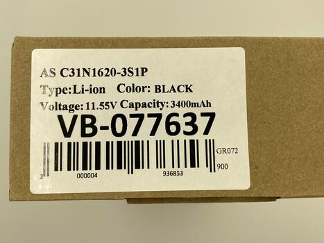 Аккумуляторная батарея для ноутбука Asus C31N1620 UX430 11.55V Black 4210mAh OEM - фото 5