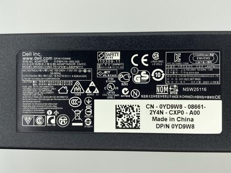 Блок питания для ноутбука Dell 85W 19V 4.62A 4.5x3.0mm Slim ADP-09D OEM - фото 3