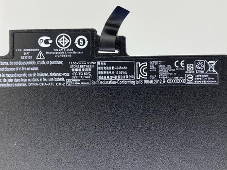 Аккумуляторная батарея для ноутбука HP TA03XL EliteBook 755 G4 11.4V Black 4000mAh OEM - фото 3