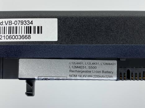 Аккумуляторная батарея для ноутбука Lenovo L12S4F01 IdeaPad Flex 14 14.4V Black 2200mAh OEM - фото 3