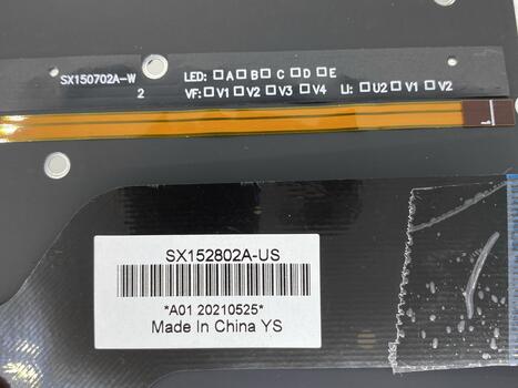 Клавиатура для ноутбука Acer Aspire VN7-593G Black,с красной подсветкой (Light Red), (No Frame), RU - фото 3