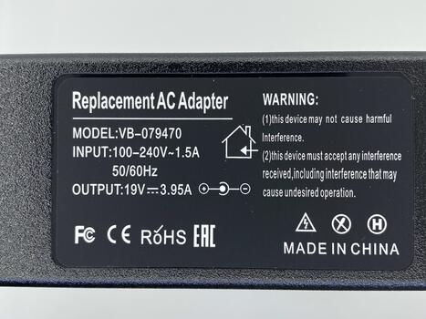 Блок питания для ноутбука HP 75W 19V 3.95A 5.5x2.5mm YDS-075A OEM - фото 3