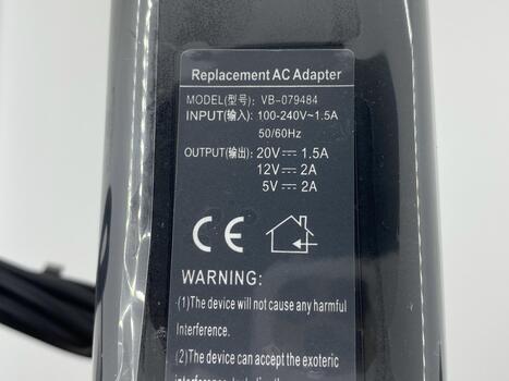 Блок питания для ноутбука Dell 30W 5/12V/20V 2/2/1.5A Type-C DP-30CD/BA OEM - фото 3