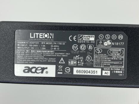 Блок питания для ноутбука Acer 30W 19V 1.58A 5.5x2.1mm YDS30 OEM - фото 3