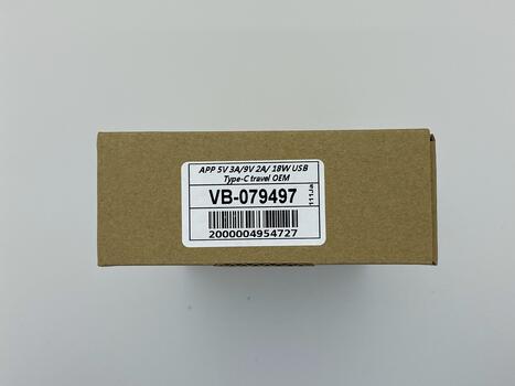 Блок питания для ноутбука Apple 18W 5V 3A / 9V 2A USB Type-C travel MU7T2 OEM - фото 5