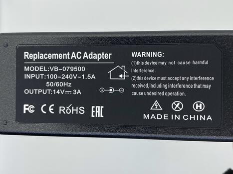 Блок питания для ноутбука Samsung 42W 14V 3A 6.5x4.4mm YDS-042A ОЕМ - фото 3