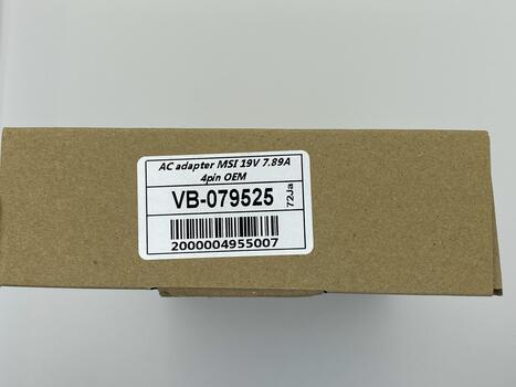 Блок питания для ноутбука MSI 150W 19V 7.89A 4pin YDS-150A OEM - фото 5