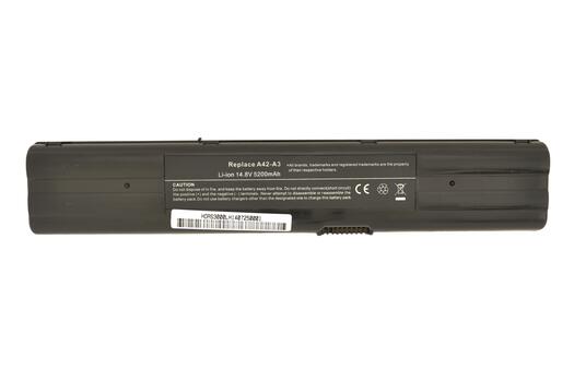 Аккумуляторная батарея для ноутбука Asus A42-A3 14.8V Black 5200mAh OEM - фото 2