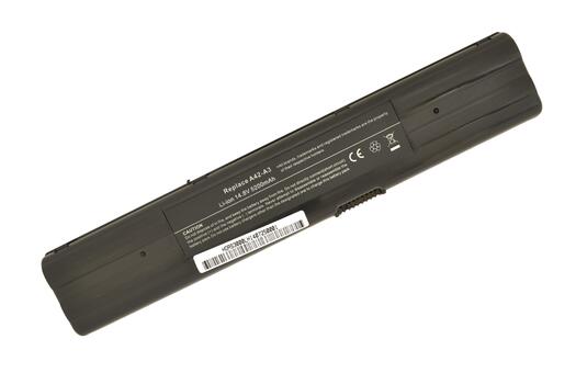 Аккумуляторная батарея для ноутбука Asus A42-A3 14.8V Black 5200mAh OEM - фото 3