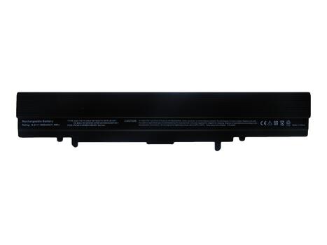 Аккумуляторная батарея для ноутбука Asus A42-V6 V6J 14.8V Black 4400mAh OEM - фото 5