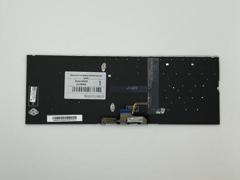 Клавиатура для ноутбука Asus ZenBook UX433FA с подсветкой (Light), Blue, (No Frame) RU